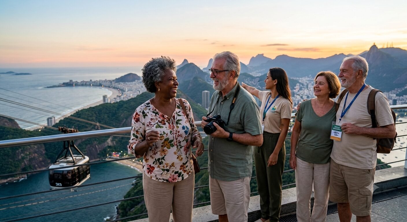 a revolução do turismo 60+ explorando o brasil com vantagens e segurança