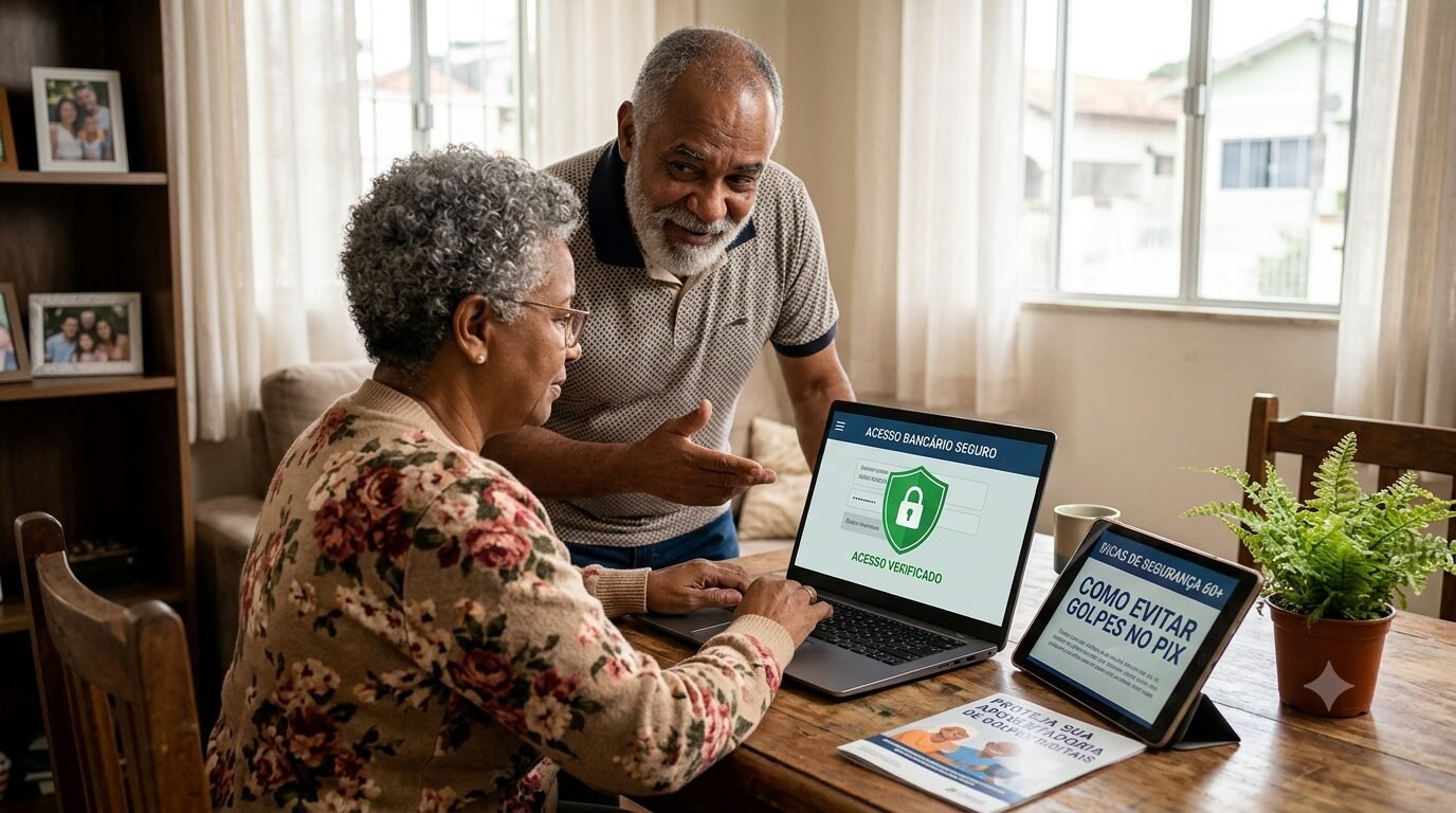 como proteger a aposentadoria de golpes digitais na terceira idade