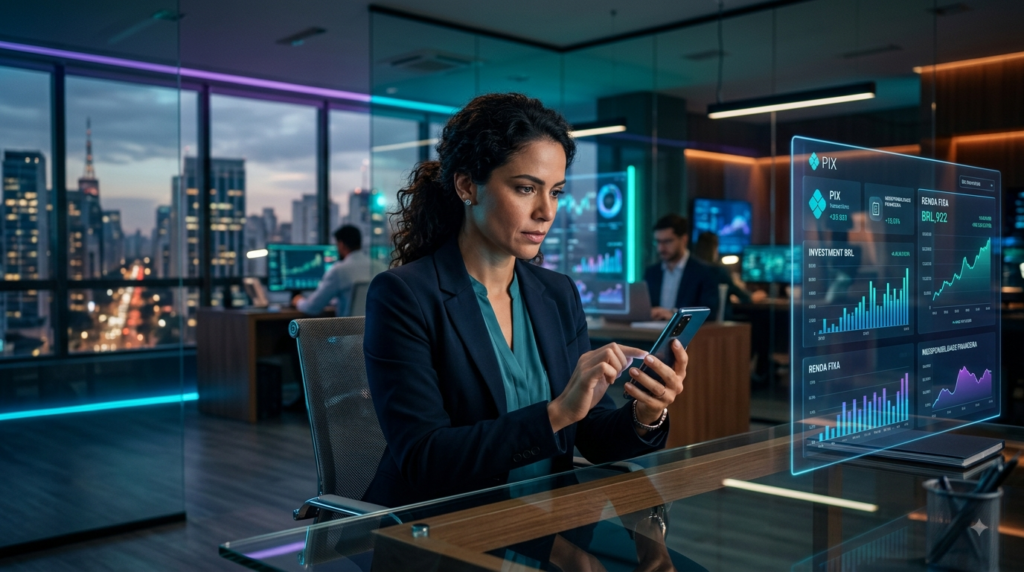 Independência Financeira Para Mulheres: Ferramentas Digitais — Guia do Radar Fintech gemini generated image i17lm9i17lm9i17l (1)